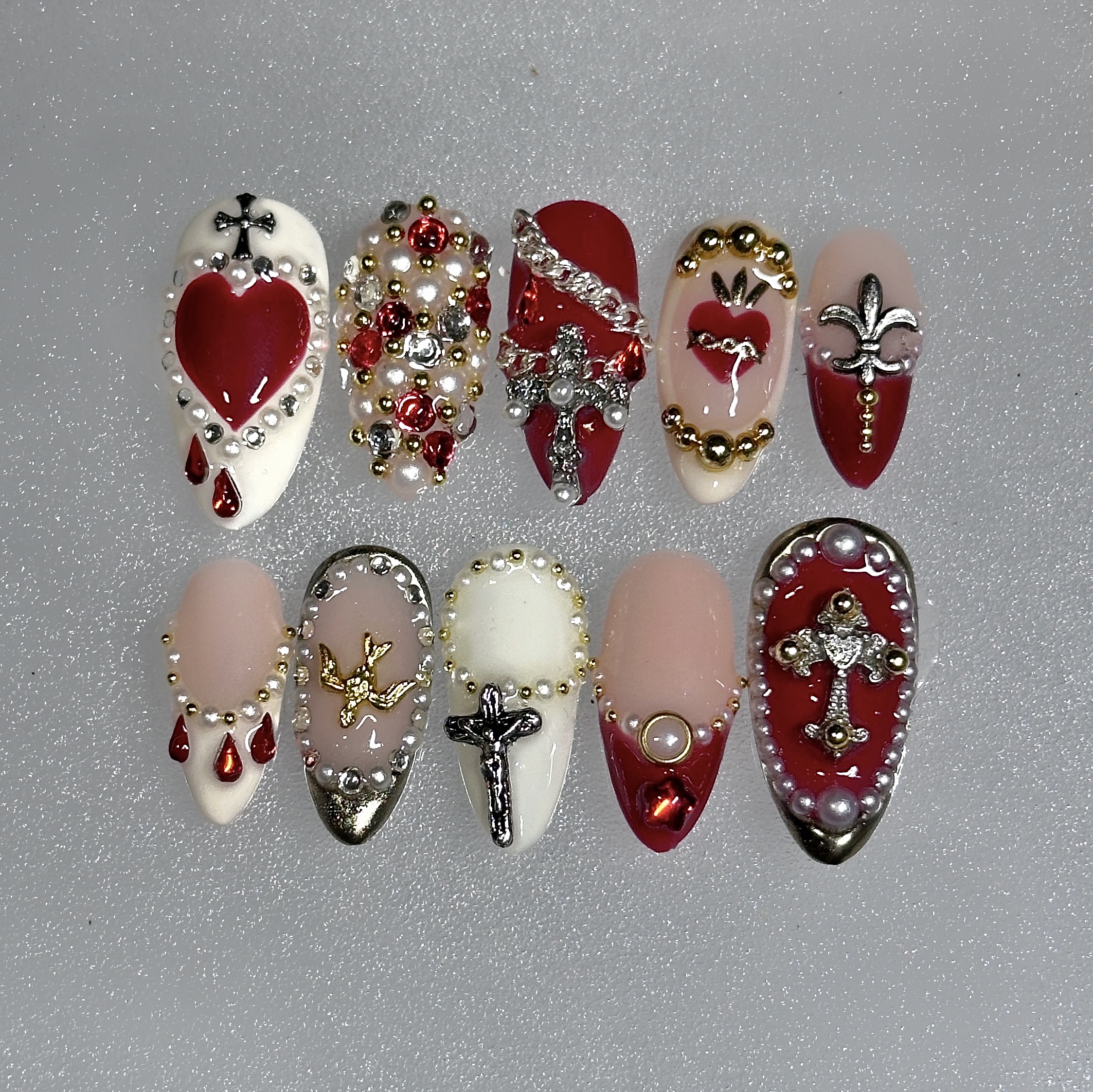 Grunge Red