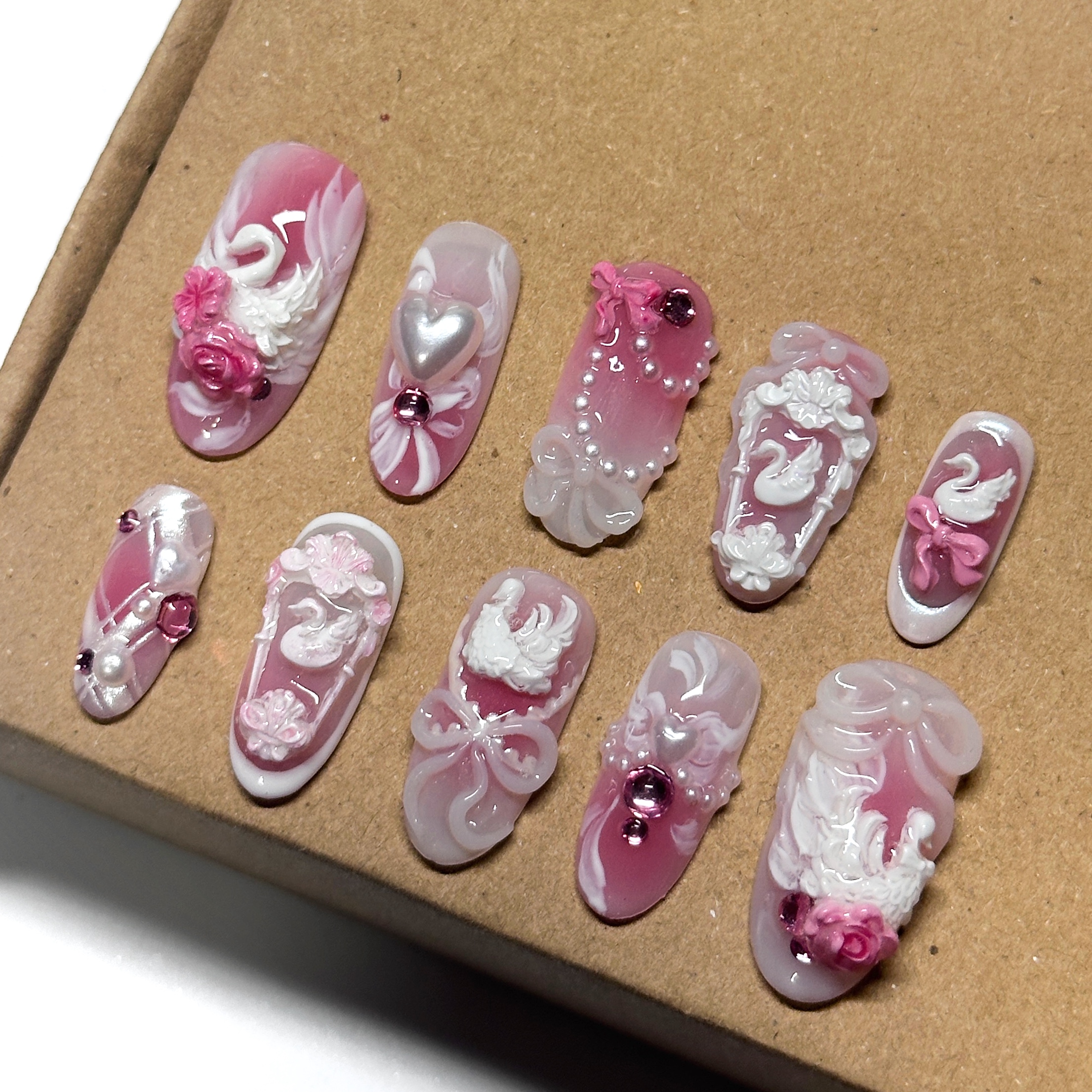 Pink Swans